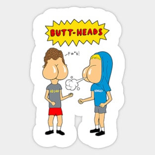 Buttheads Sticker